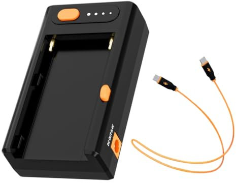 NPF550 Battery Charging Adapter, For F570 F770 F960 F970 FM50 F330 F930 Cameras Power Adapter with Multiple Protections.