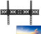 Support Murale pour Télévision | Support Mural pour Téléviseur Écran Plat Moniteur | Design Mince Moderne pour Écran Plat/Courbe – Usage Chambre, Salon ou Hôtel