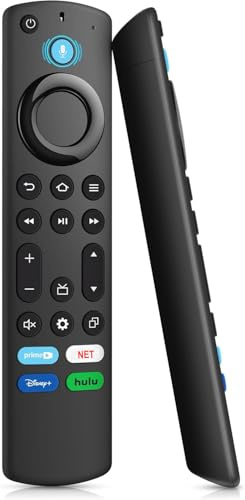 Voice Remote Control for All Fireseries Smart TV Remote, Fit for TV Cube/Stick 4K Max/Stick 4K, TV Stick, Stick Lite, Fit for TCL Hisense Smart TV