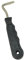Tough 1 Hufkratzer aus Metall, Schwarz