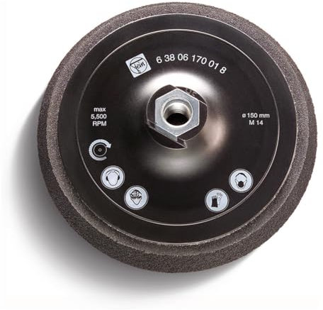 FEIN 63806170018 150 mm Stützteller, Orange