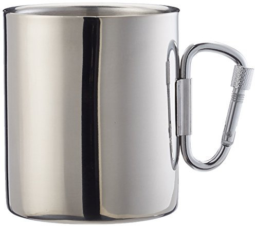 Relags Thermobecher 'Karabiner' Becher, Silber, 0.33 Liter