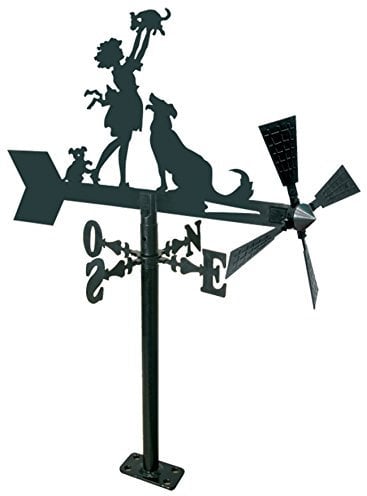 IMEX EL ZORRO 11249 girouette de Jardin avec Chien Fille 480 mm