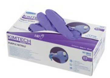 Neolab 1 – 8198 – Guanti monouso in nitrile, colore: viola, X grande (confezione da 100 pezzi)