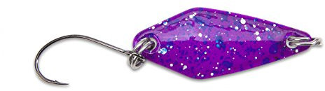 Iron Trout Spotted Spoon - Forellenspoon, Gewicht:3g, Sänger Farbe:Purple Spotted