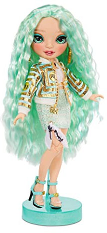 Rainbow High Fashion Doll - Collectable Toy for Kids - With 2 Outfits to Mix & Match and Doll Accessories - Great Gift for Children, Ages 6-12 Years Old, DAPHNE MINTO - Mint (Light Green)