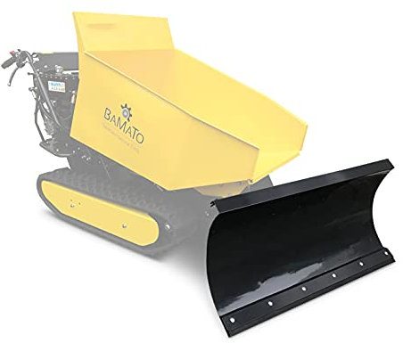 BAMATO MTR500HSS | höhenverstellbares Schneeschild für Raupendumper MTR-500H und MTR-500PRO