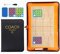 RoseFlower Taktiktafel Volleyball, Taktikboard Volleyball mit Marker Stift und Magneten, Taktikbrett Taktikmappe Volleyball Coaching Board für die Schulung oder Spielanalyse