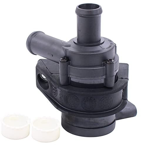 Doo Engy Wasserpumpe Zusatzwasserpumpe Zusatzkühlmittelpumpe Sekundärpumpe 2 polig 12V mit Halter für Transporter T5 für Multivan T5 für Sharan 7M 1.9-3.2 7H0965561