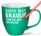 PR Print Royal XXL Jumbotasse gravieren, Hochwertige Porzellan-Tasse mit Gravur, hochglänzende Oberfläche, in Lagoon Blue, 400 ml | Personalisiertes Geschenk