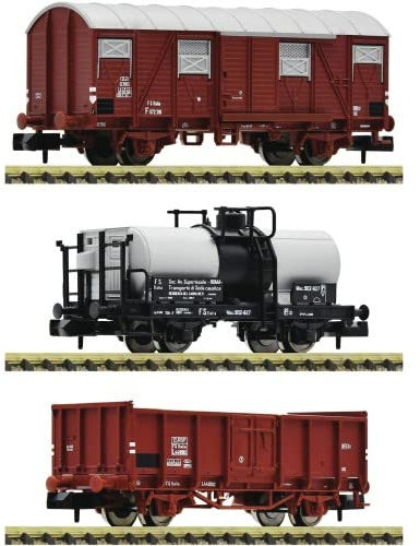 880909 3-TLG.Set Güterwagen, FS, Ep. III