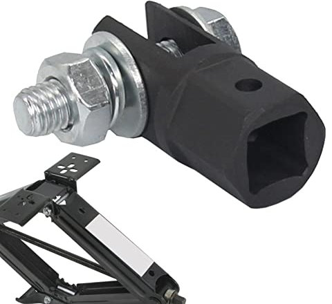 astound Car Jack Adapter | 1/2 Inch Scissor Jack Drill Adapter for RV Leveling