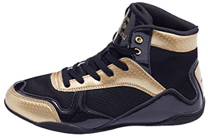 UKUBAG Herren Boxschuhe Atmungsaktive Kickboxen Schuhe Komfort Casual Bodybuilding Sneaker Leichte Powerlifting Trainer
