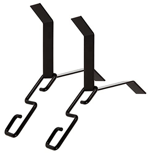 DOITOOL 2 Set Alloy Rain Chain Adapter Hooks for Gutters V-Shaped Installation Sturdy Metal Drainer for Downspout Outlet