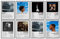 TWNSLLA Drake Album Cover Limited Edition Poster Set von 8 Drake Musikalbum Cover Poster Drake signierte limitierte Poster für Zimmer Ästhetische Leinwand Wandkunst Drucke für Teenager, Jungen,