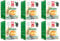 Bonini Dolce Gusto Compatible Ginseng Coffee Pods (Pack of 6, Total 96 pods)