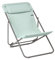Lafuma Faltbarer Liegestuhl Maxi Transat + Batyline® Duo Blau Mistral Blue-Titan