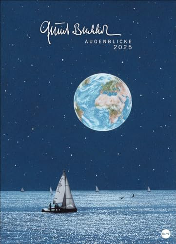 Quint Buchholz Augenblicke - Posterkalender - Kalender 2025 - Heye-Verlag - Wandkalender mit träumerischen Bildern - 49 cm x 68 cm