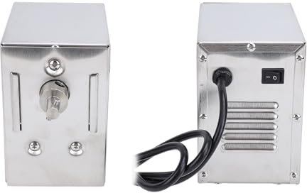 Yusat Grill Asador Motor Sus 45W 200 a 250kg Torsión Motor de Barbacoa Eléctrica Reemplazo para Reuniones de Barbacoa Al Aire Libre 100 a 240V (-3111240131512)
