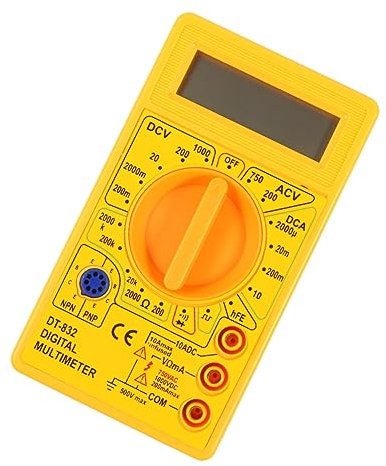 Mikikit digitales Testtool Spannungsprüfer Messgerät Meter Ausrüstung USB-Spannungsmesser digital multimeter digitalmultimeter multifunktionswerkzeug elektronisches Messgerät Multitester