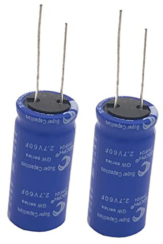 Yardenfun 2pcs Super Capacitor Super Condenser for Car Electrical Systems Reduces Battery Load and Improves Ignition Efficiency Pollution Material