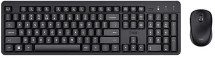 Trust ODY II Belgisches AZERTY-Layout Tastatur und Maus Set Kabellos