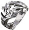 KONFEN Drachen Herren Ring, Wikinger Verstellbare Geschnitzte Ringe für Männer Hypoallergenes Material, Vintage Hip Pop Offene Ringe Gothic Punk Classic Einzigartige Textur Herrenschmuck, Silber