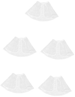DEARMAMY 5St Hochzeitskleid-Schal Hochzeitsschal Brautkleid Zubehör Brautkleid Cape Hochzeitskleid Schal Brautkleid Überwurf Frauen Brautschal Tücher und Tücher für Mädchen Plus Spitze Weiß