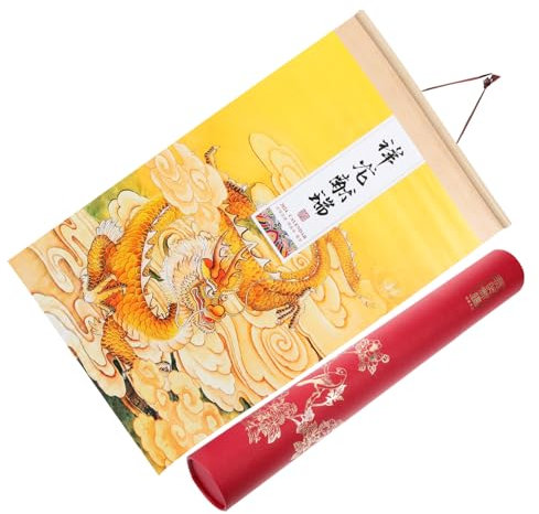 OFFSCH Calendrier Mural Du Nouvel An Chinois 2024 En Papier Décoration À Suspendre