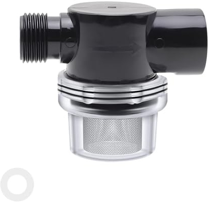 MYLERCT Filtro de Bomba de Agua 1/2 Pulgada, Malla 50 | Prefiltro para Bombas de Jardín, Domésticos Filtros de Tubería, para Uso en el Hogar, el Jardín y la Granja