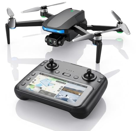 S-X1 MAX GPS Drone with 3-Axis Gimbal, HD Camera, EIS Anti-Shake Stabilisation, Large Screen Remote Control