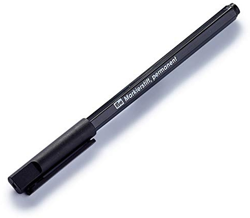 Prym Wäschemarkierstift permanent schwarz, 1 Stück