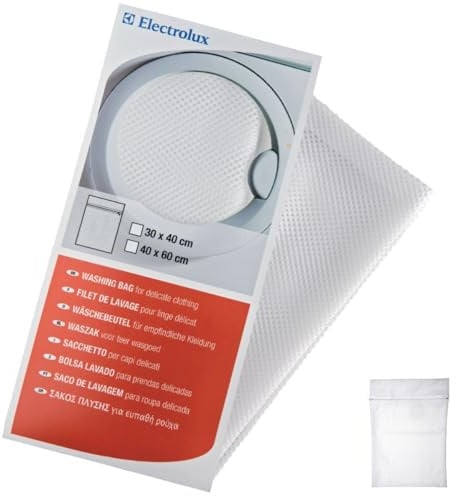 Electrolux Delicates - Borsa per il lavaggio, colore: Bianco
