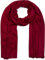 styleBREAKER weicher Stola Schal in Unifarben mit Fransen, Tuch, Unisex 01017070, Farbe:Bordeaux-Rot