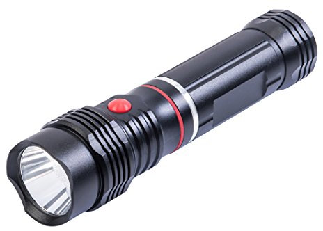 Max-Power ZYD380200 Torch Plus Work Lamp Cob 2 in 1, Black