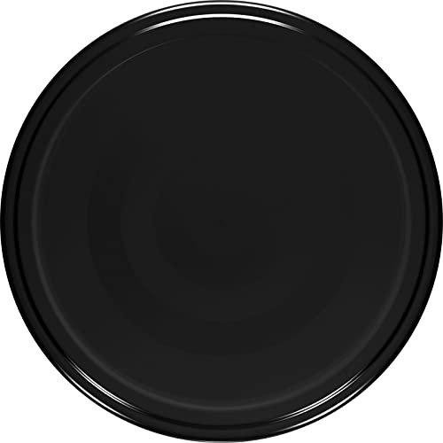 Browin 136017 Bouchon à Vis Ø 82/6 | Lot de 10 Couvercles Métalliques pour Bocaux de Conserve | Couvercles de Rechange pour Bocaux | 10 Couvercles Twist-Off | Noir