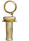 Handwaschbecken Stand Waschbecken Stilvolle Gold Waschtisch Keramik Standwaschbecken für Outdoor Garage Garten Küche Camping Komplettspüle (Mit Spiegelrahmen,Gold Farbe)