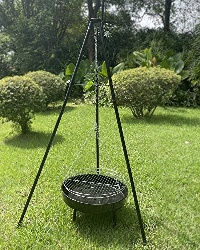 CHILLROI Schwenkgrill Indiana Holzkohlegrill Hängegrill Feuergrill