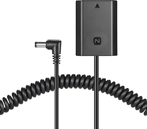 NP-FZ100 Dummy Battery Spring Cable NPFZ100 DC Coupler for Sony Alpha 9 A9 ILCE-9 ILCE-7M3 A7RIII A7 III ILCE-7M3 ILCE-7M3K A7M4