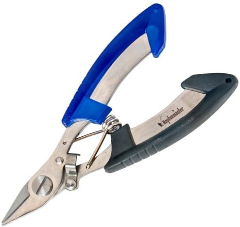 Neptunmaster Angelschere - Schere zum Schneiden von Schnüren, Werkzeug für Angler, Schnurschere