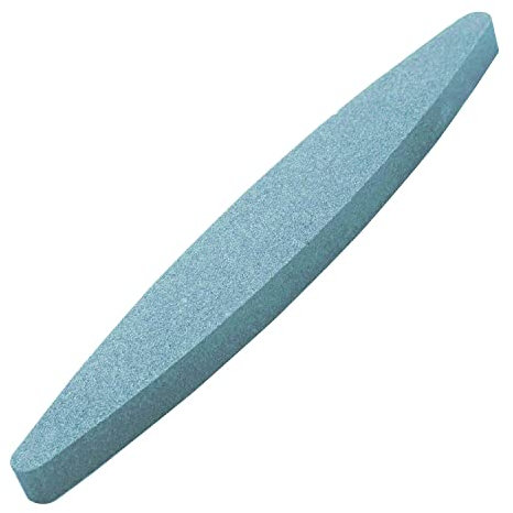 3DBUYER 9 inch Durable Sharpening Stones, Wear-Resistant Fusiform Shaped Sharpener Fine Medium Grit Whetstone for Scissors, Knives, Axes, Chisel Tools, and Blades