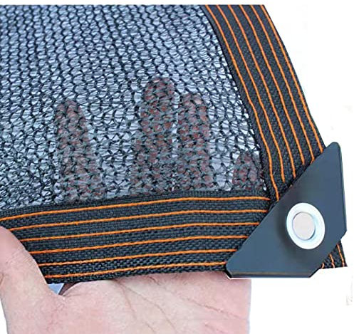 FENGSHOUU Schattennetz Für Pergola,Schattiernetz 50-60% Sonnenschutz Netz Schattierungsnetz Mit Ösen,Wasser Und Luftdurchlässig Gewächshaus Beschattungsnetz,für Außen Balkon Carport (3x4m(9.8x13ft))