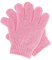 Sibba 2Pcs Exfoliating Gloves Bamboo Exfoliator Mitt Body Scrub Exfoliating Washcloths Scrubbing Glove for Shower, Spa, Massage and Dead Skin Cell Remover Loofah