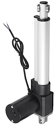 Bohaner Linearantrieb DC 12V 6000N Linearmotor 200mm Elektrischer Aktuator Linearaktuator Hubhub Elektromotor Verstellantrieb für Auto Möbel Medizinische elektrische Türöffner