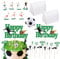 SPERMUOY Tortendeko Fussball,23 Stück Fußball Tortendeko Set,Fußball Geburtstagstorte Topper Dekoration Kinder Fußball Kuchen Dekoration für Junge Geburtstag Fußball Party Cupcake Toppers Deko