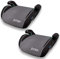 PETEX Max 2x Kindersitzerhöhung, Sitzerhöhung, i-Size R129/03, grau