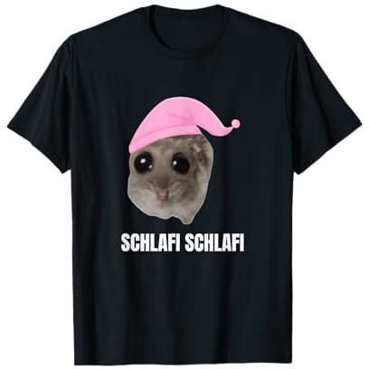 Sad Hamster Meme - Schlafi Schlafi mit Mütze T-Shirt