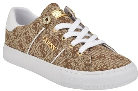 GUESS Damen Loven Sneaker, Mittelbraun 219, 39 EU