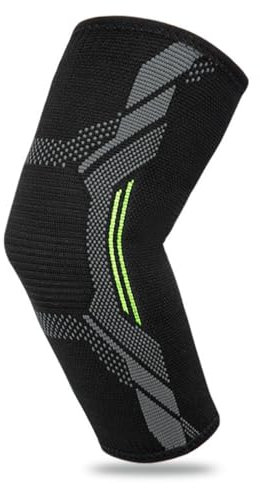 MIVORA Codera de Compresión para Epicondilitis y Tendinitis, Codera para Coderas Gym Elástica, Manga de Compresión para Codo de Tenista y Golfista, Deporte, Aliviar Dolor, Hombre y Mujer(M)
