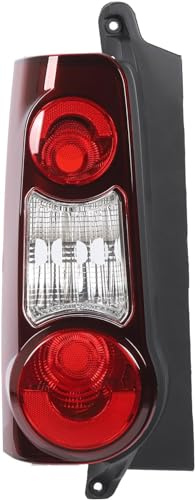 QDFGNKBAI Auto Rücklicht-Komplettsets für Citroen Berlingo Mk2 9677205580, Rückleuchten Montage Bremslicht Blinker Links Rechts Ersatz Zubehör